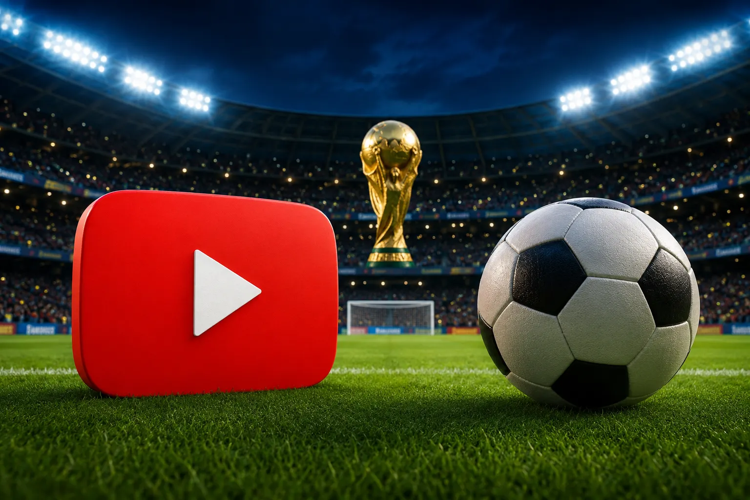 Não tens Sport TV? Há jogos do Mundial 2026 a dar todos os dias grátis no YouTube