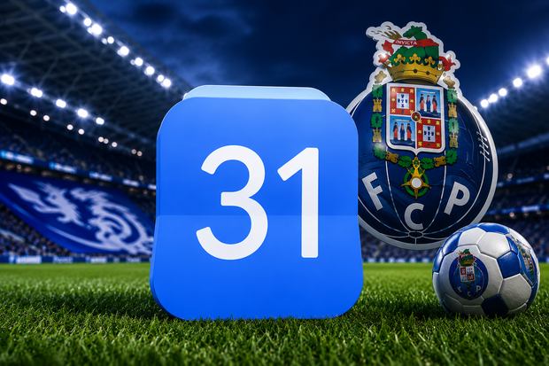 Jogos do FC Porto 2026/27: sincroniza o calendário com o teu telemóvel (Google Calendar ou Outlook)