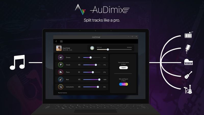AuDimix: separar música nunca foi tão fácil