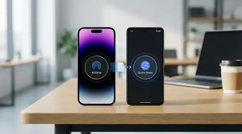 Como enviar ficheiros do iPhone para Android e vice-versa.