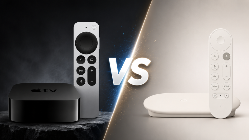 Apple TV vs Google TV Streamer: o guia de compra definitivo
