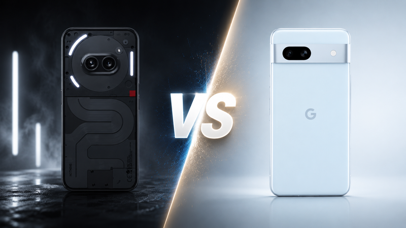 Nothing Phone (2a) vs Google Pixel 7a: qual comprar?