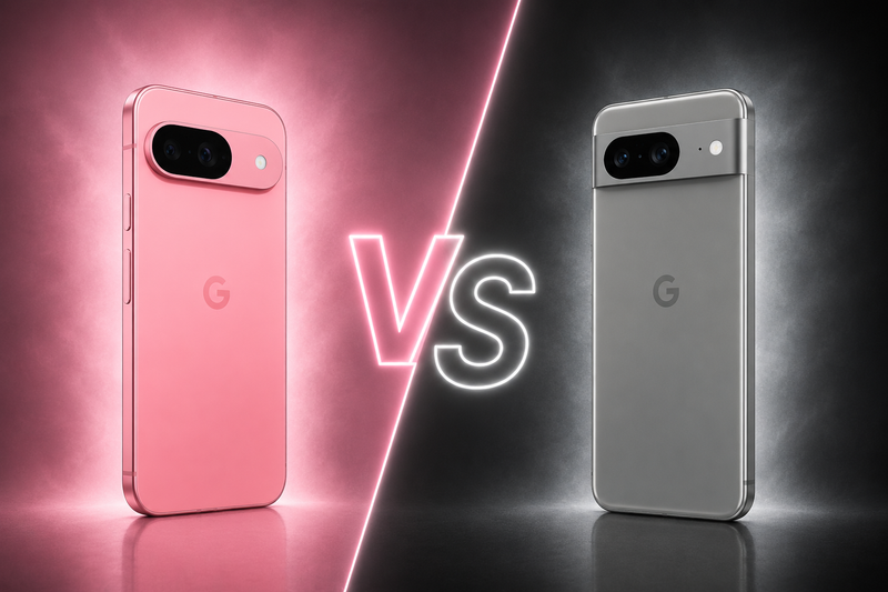 Google Pixel 9 vs Pixel 8 - As maiores diferenças
