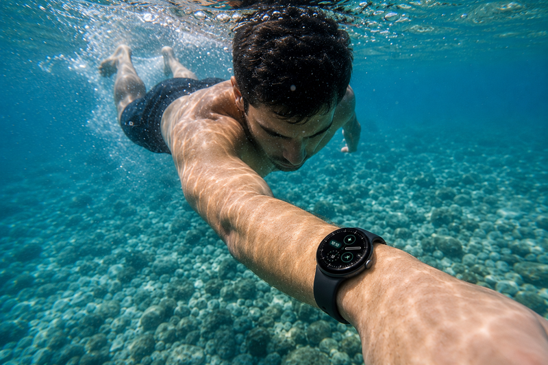 Posso levar o smartwatch ao mar? Pensa bem e evita consequências...