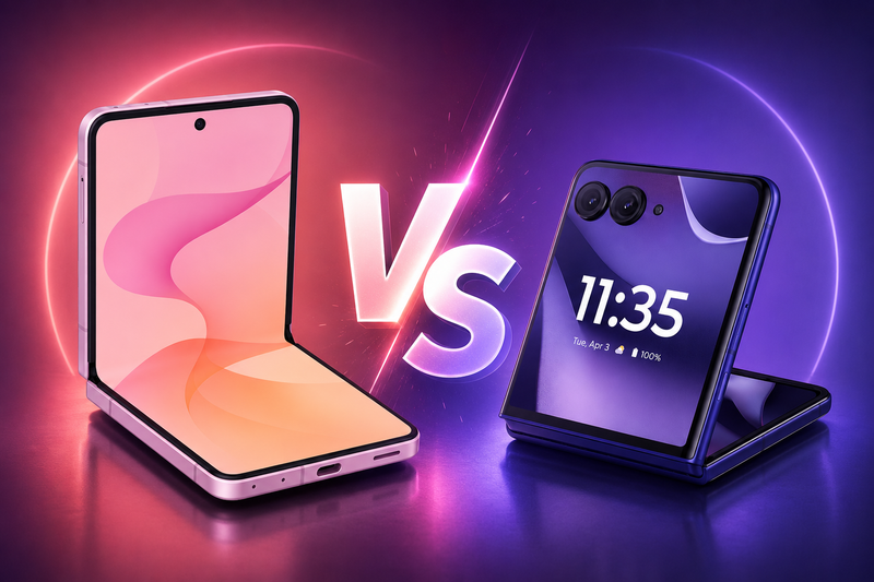 Samsung Galaxy Z Flip8 vs Motorola Razr 70 Ultra: qual será o "Rei dos Flips"?