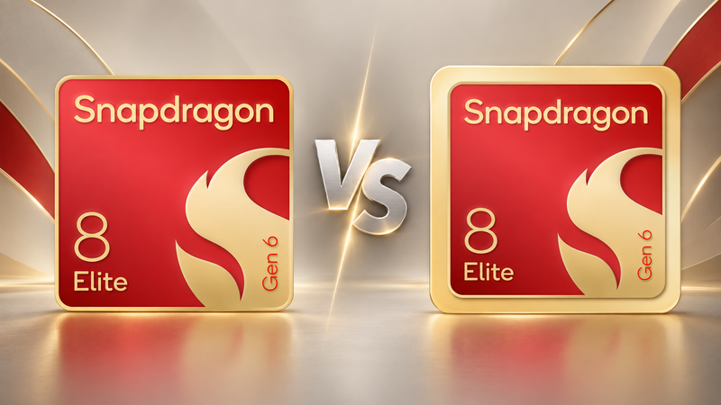 Snapdragon 8 Elite Gen 6 vs Snapdragon 8 Elite Extreme Gen 6: o que muda?