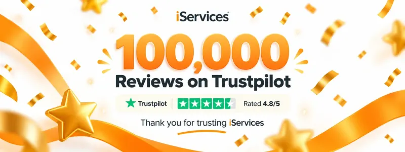 iServices ultrapassa 100 mil avaliações no Trustpilot e mantém nota de 4,8 em 5