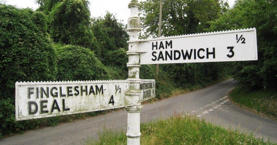Between Ham and Sandwich