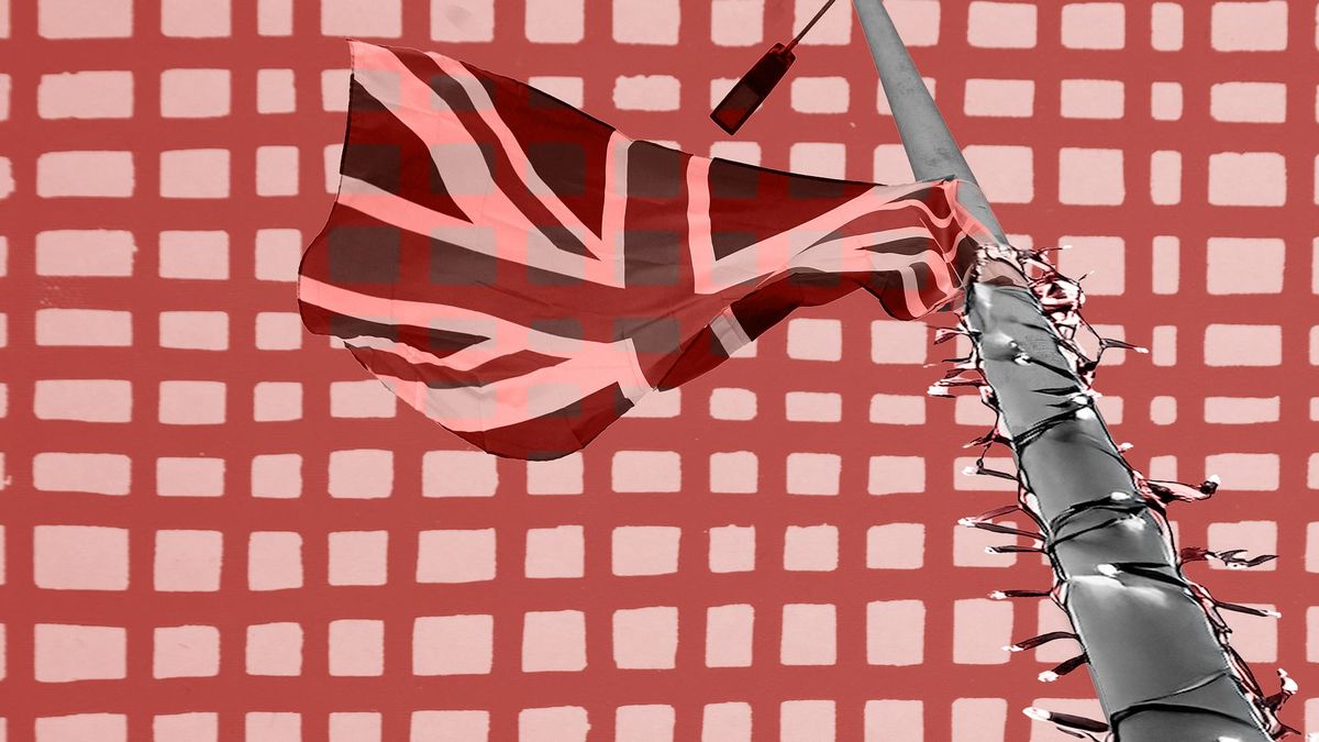 Flags spark festive stand-off