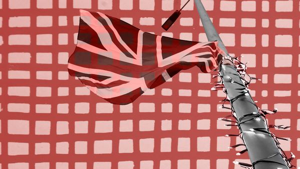 Flags spark festive stand-off