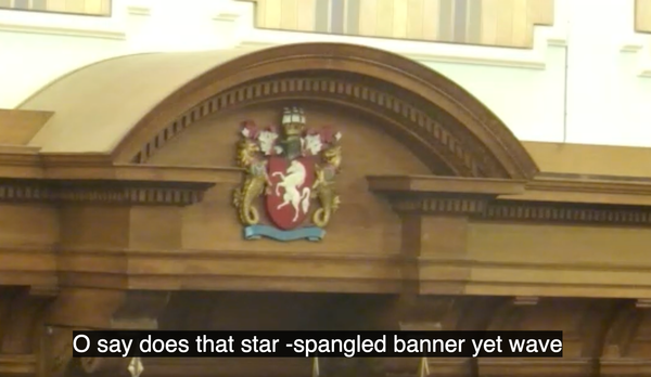 The anthem, the loophole and the American subtitles