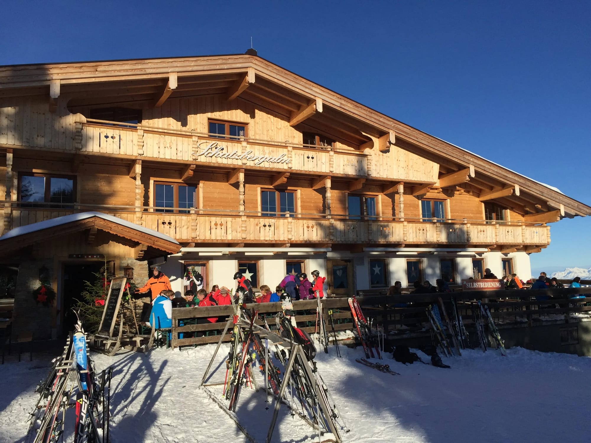 Photo by Author — Schatzbergalm Restaurant