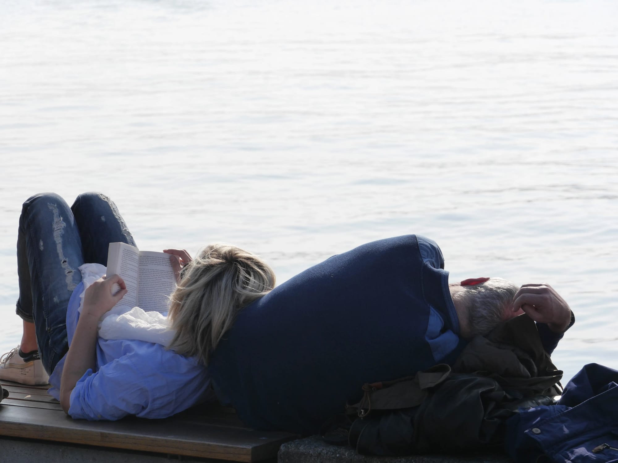 Photo by Author — Relaxing on a spring day in Zurich