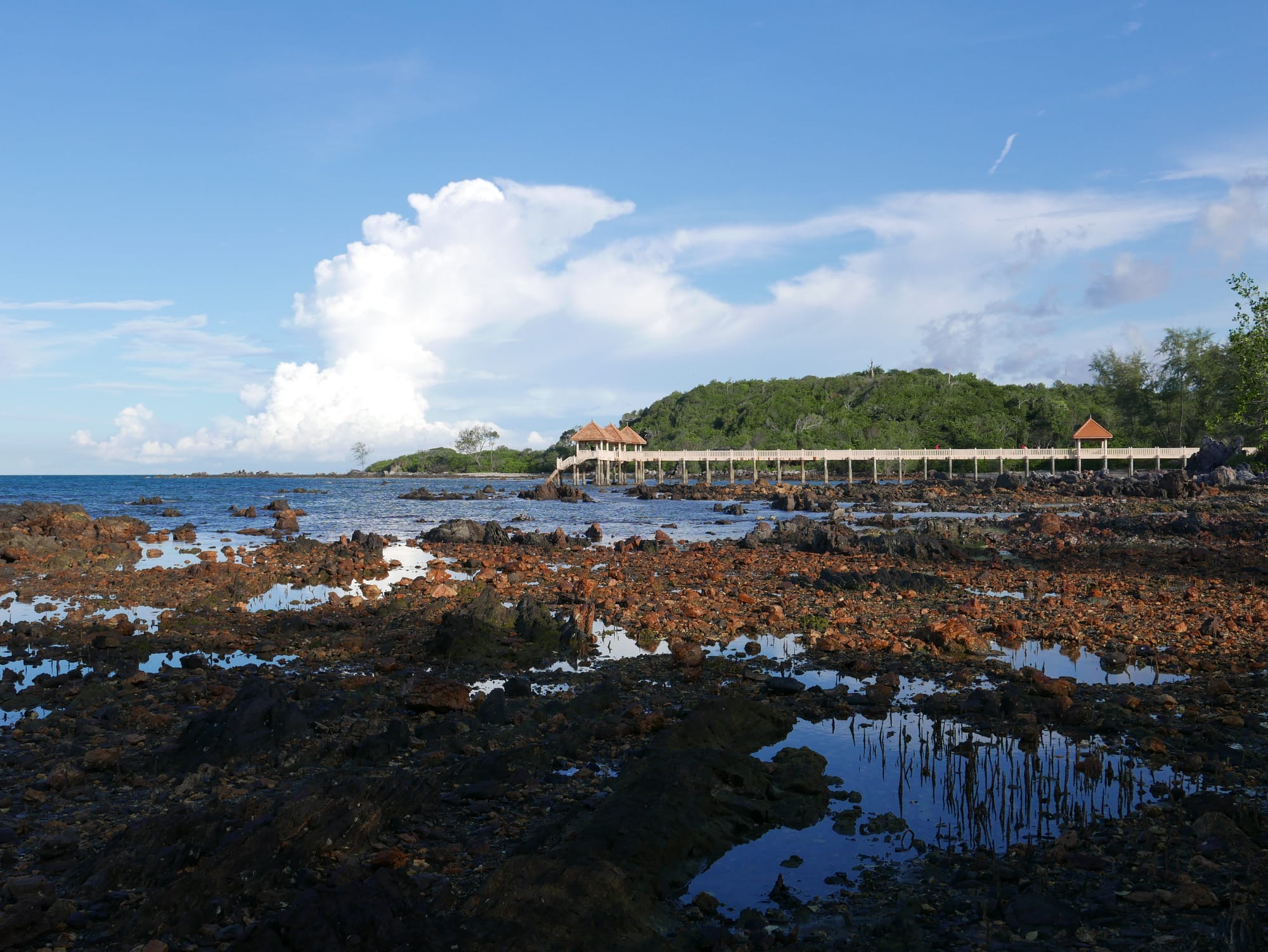 Photo by Author — a cove near Tanjung Balau Beach, Kota Tinggi, Johor, Malaysia