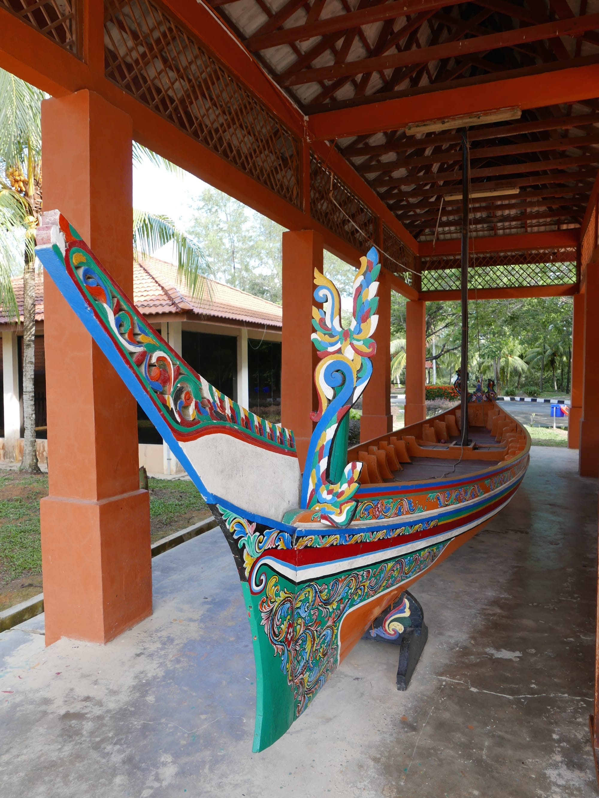 Photo by Author — fishing boat — Fishing Museum, Tanjung Balau Beach, Kota Tinggi, Johor, Malaysia
