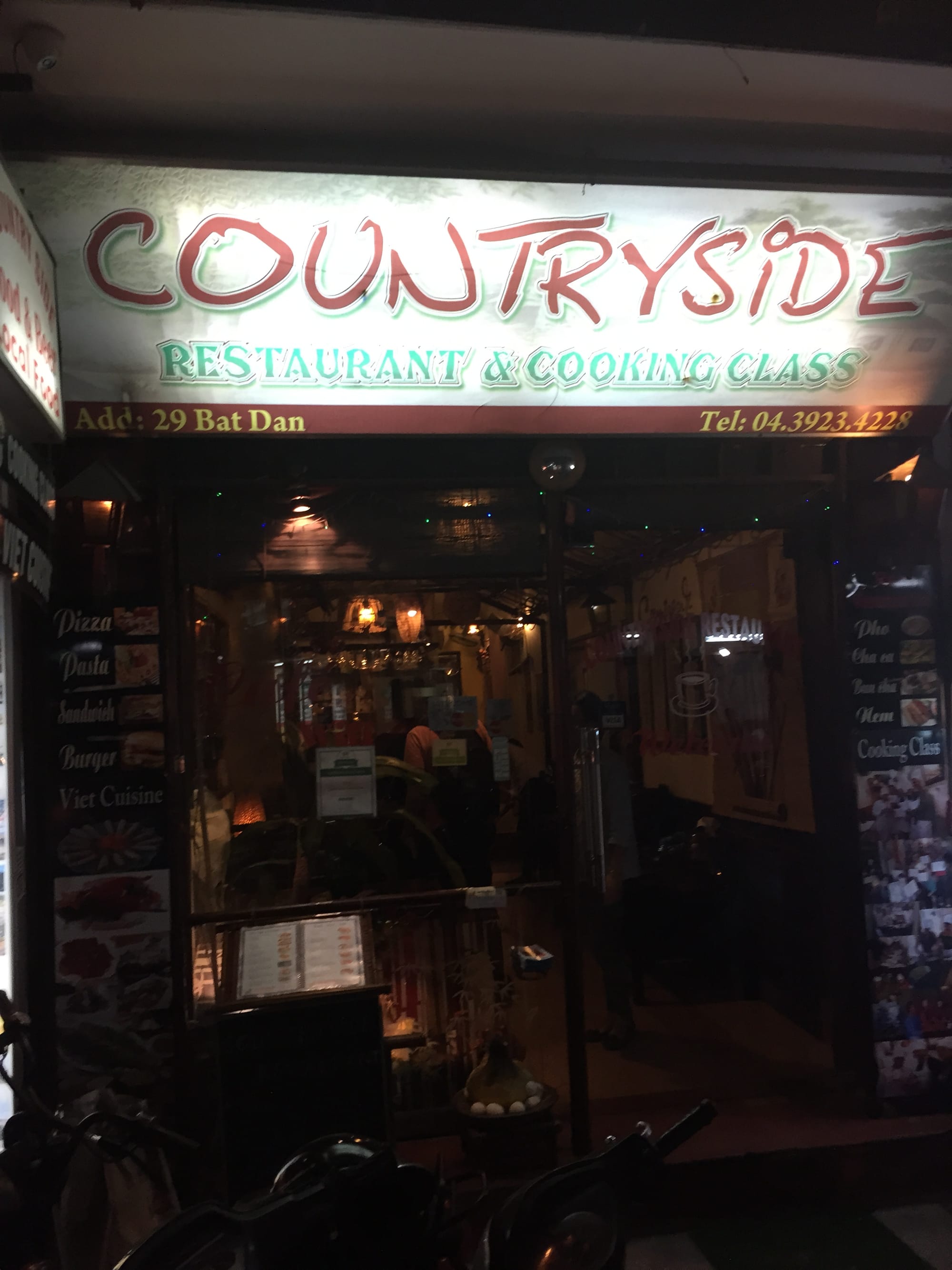 Photo by Author — Countryside Restaurant, Hanoi, Vietnam