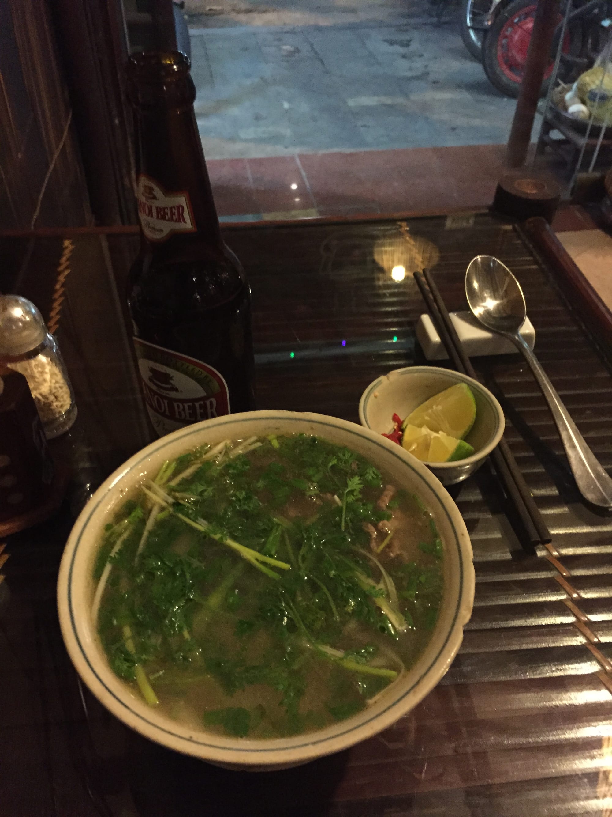 Photo by Author — Pho at the Countryside Restaurant, Hanoi, Vietnam