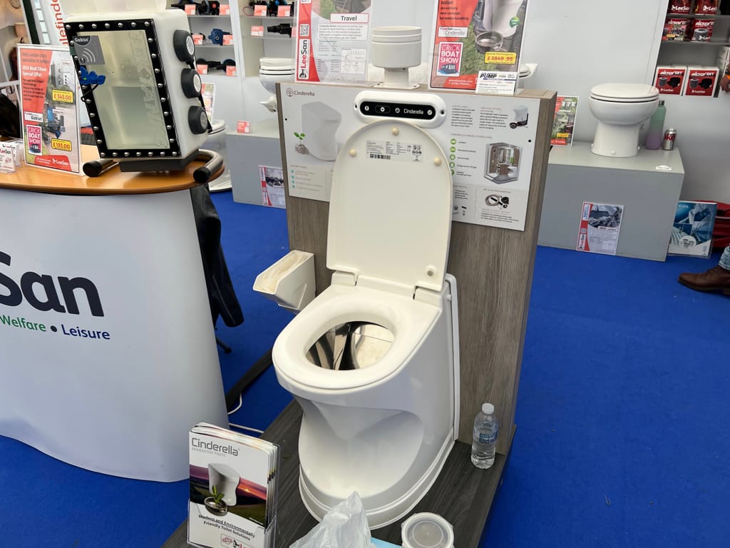 Photo by Author — an incinerator loo