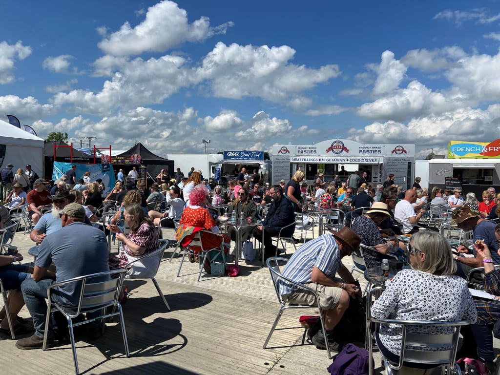 Photo by Author — the food court