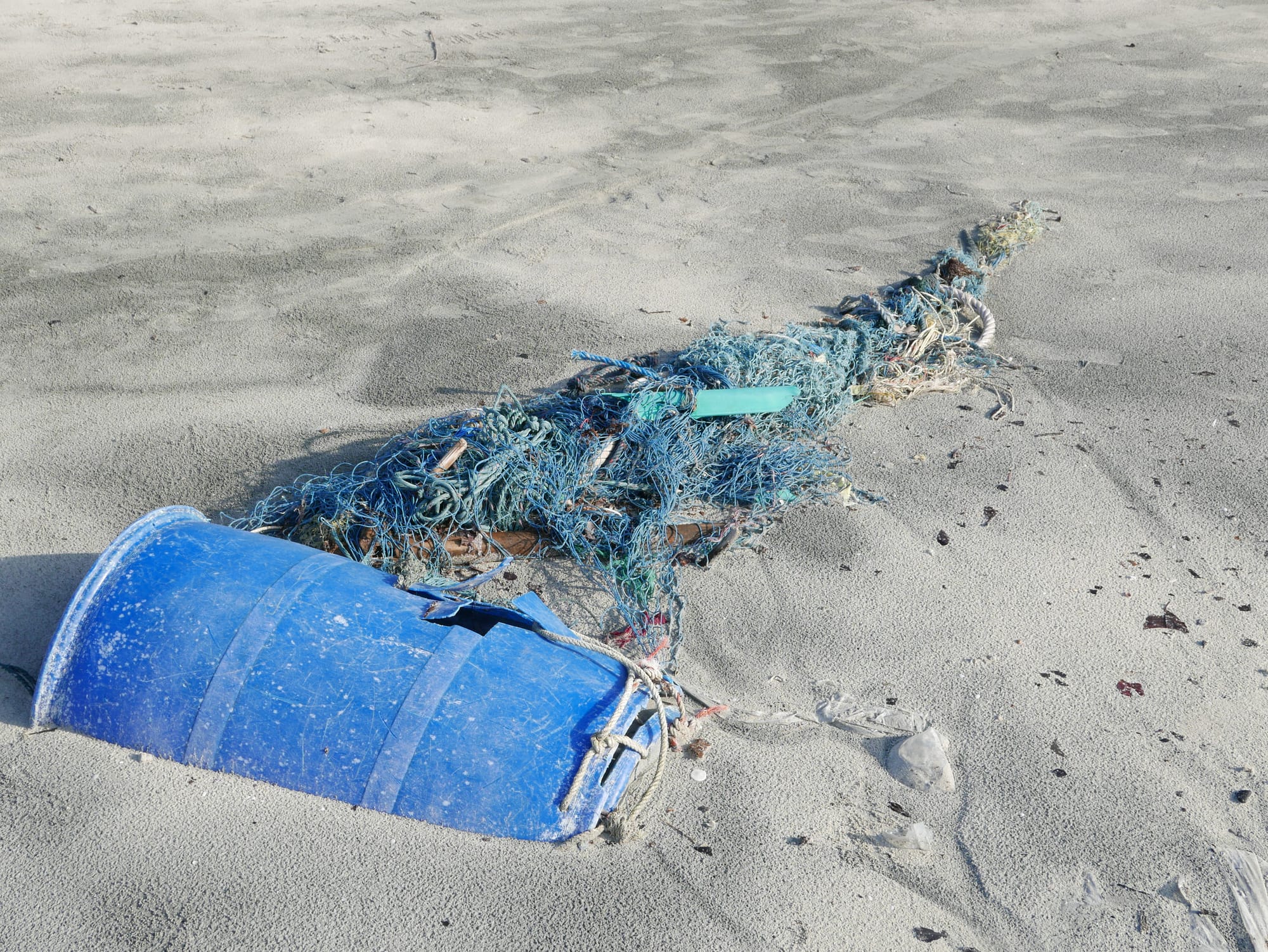 Photo by Author — plastic pollution — Tanjung Balau Beach, Kota Tinggi, Johor, Malaysia