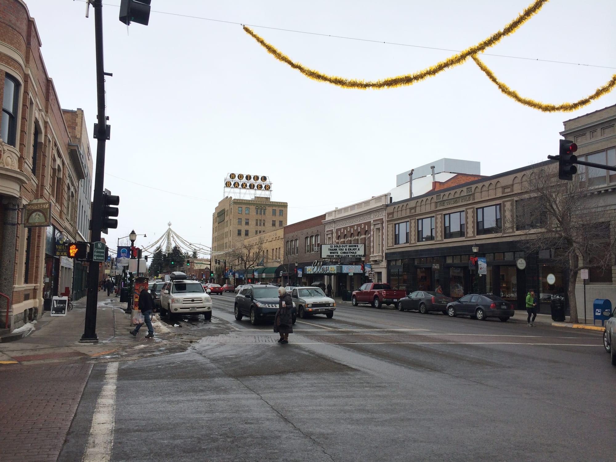 Photo by Author — Main Street, Bozeman, Montana — by day