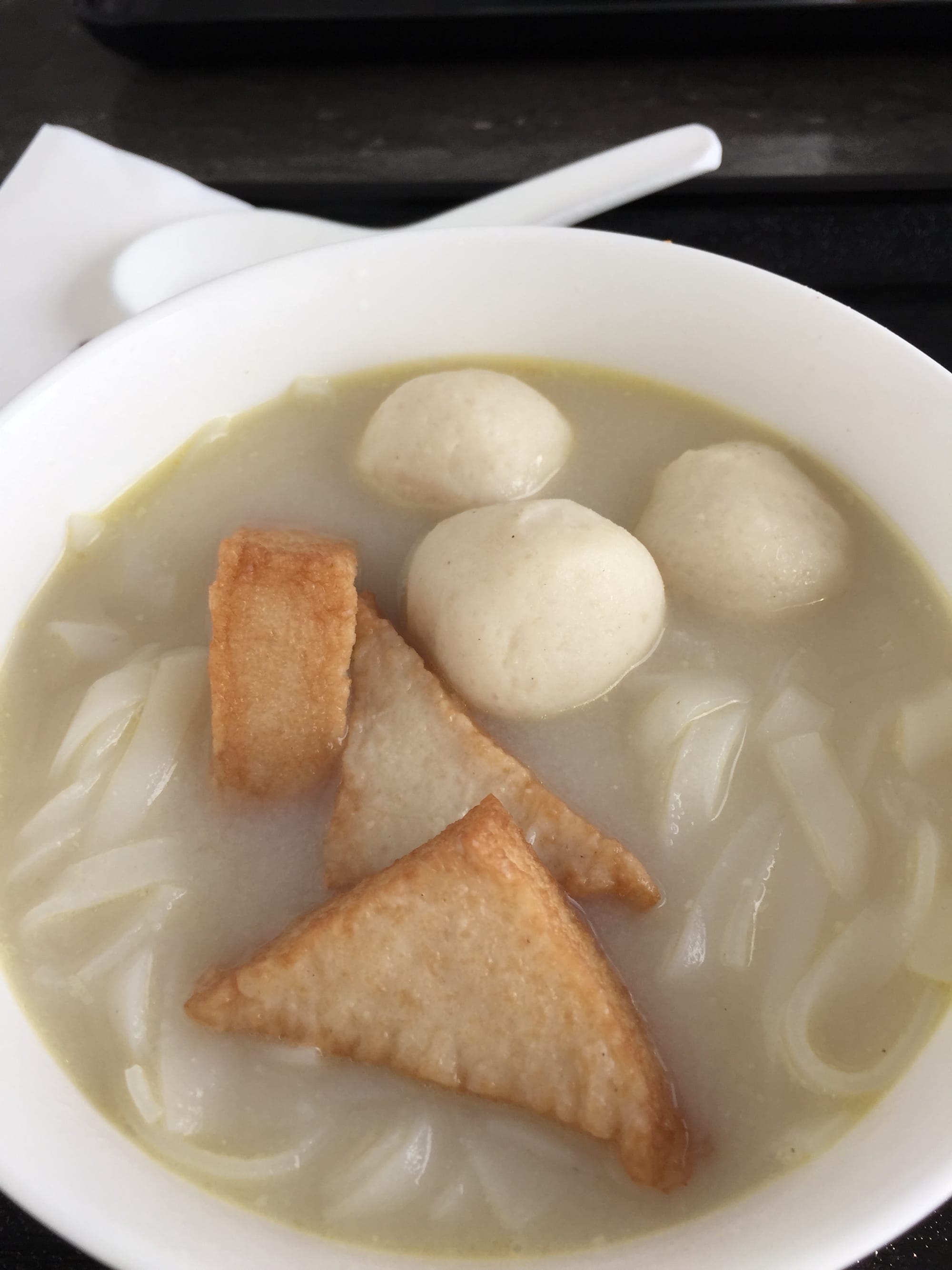 Photo by Author — A snack at Hong Kong airport — I had no idea what it was