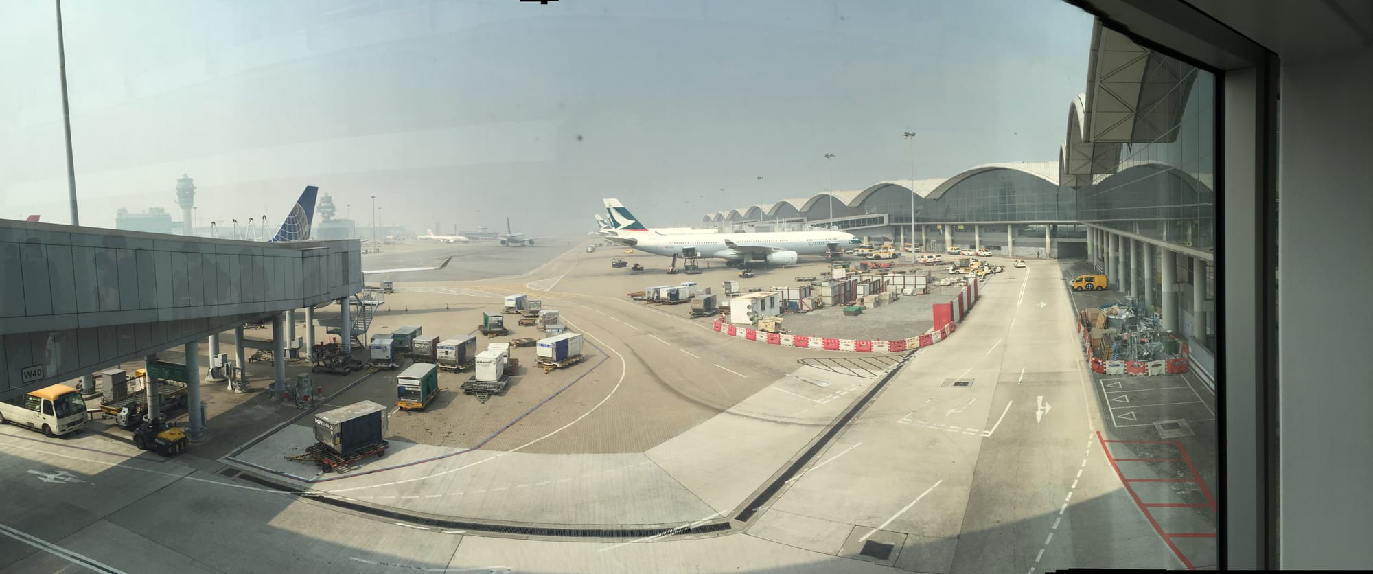 Photo by Author — Hong Kong through the smog