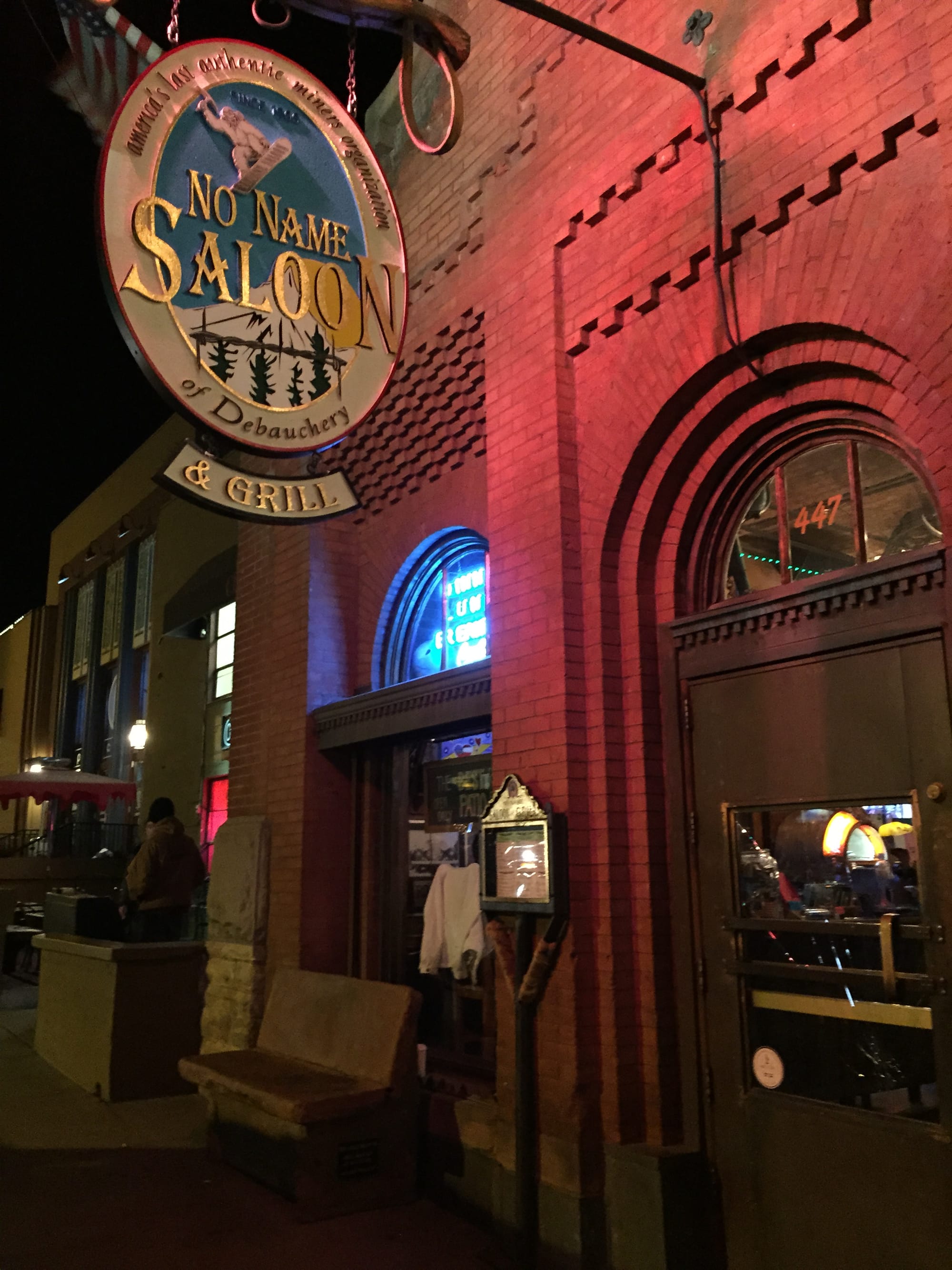 Photo by Author — No Name Saloon, Park City, Utah