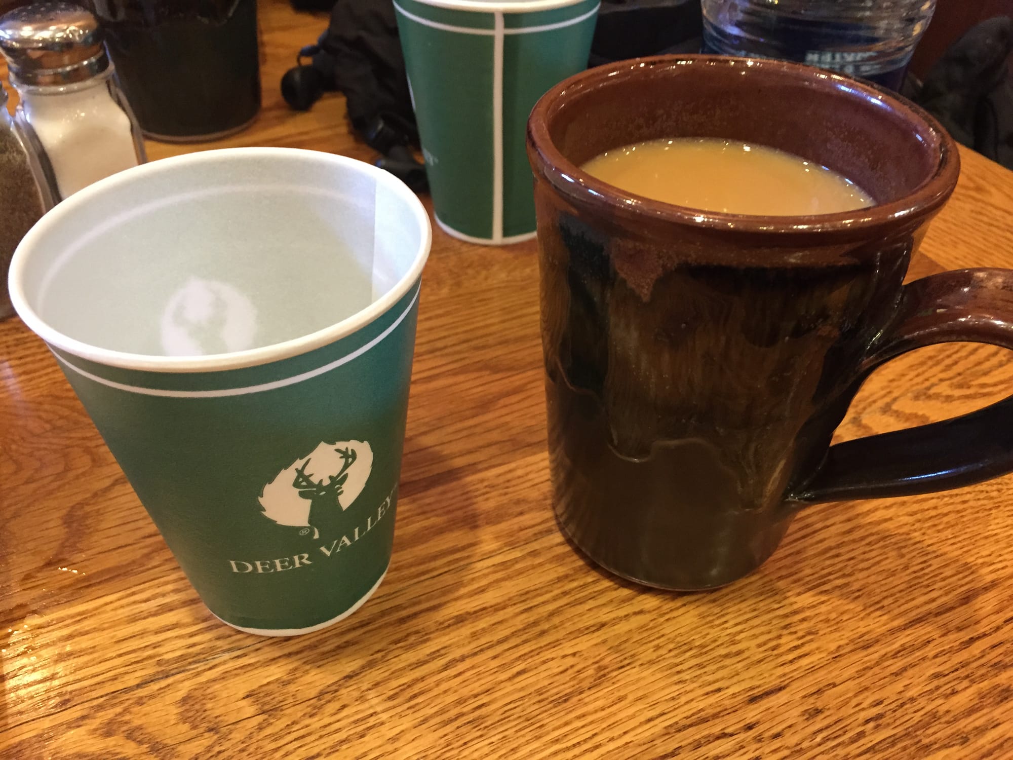 Photo by Author — proper mugs — none of that paper mug rubbish