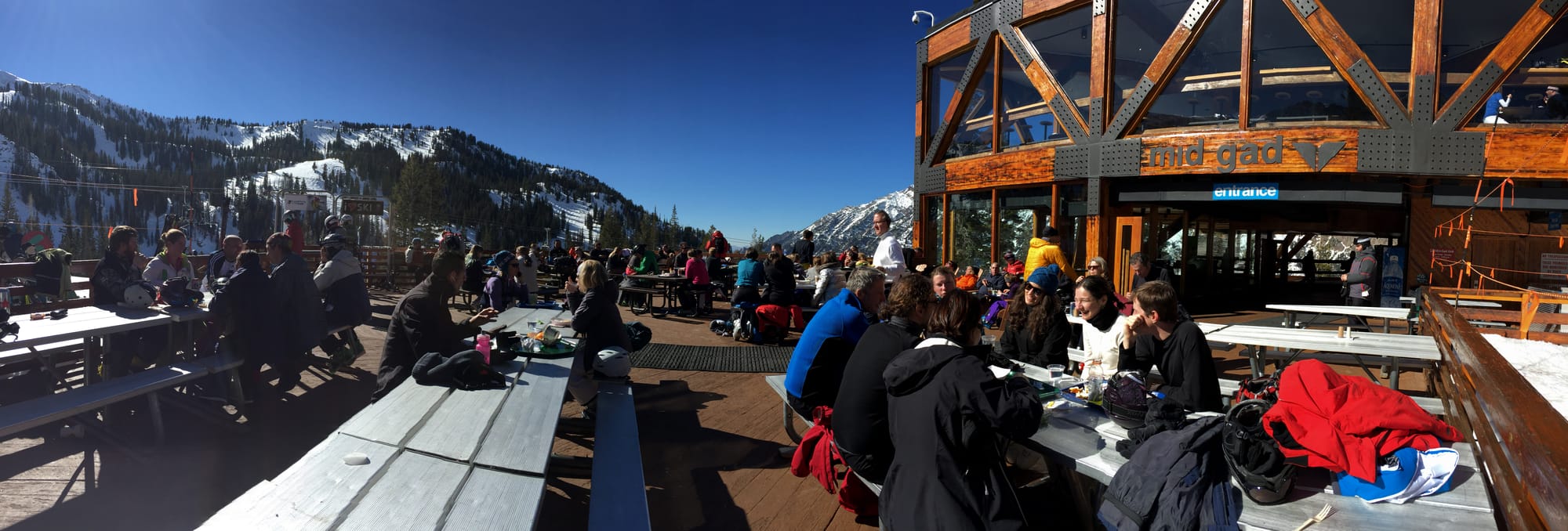 Photo by Author — Mid Gad, Snowbird, Utah