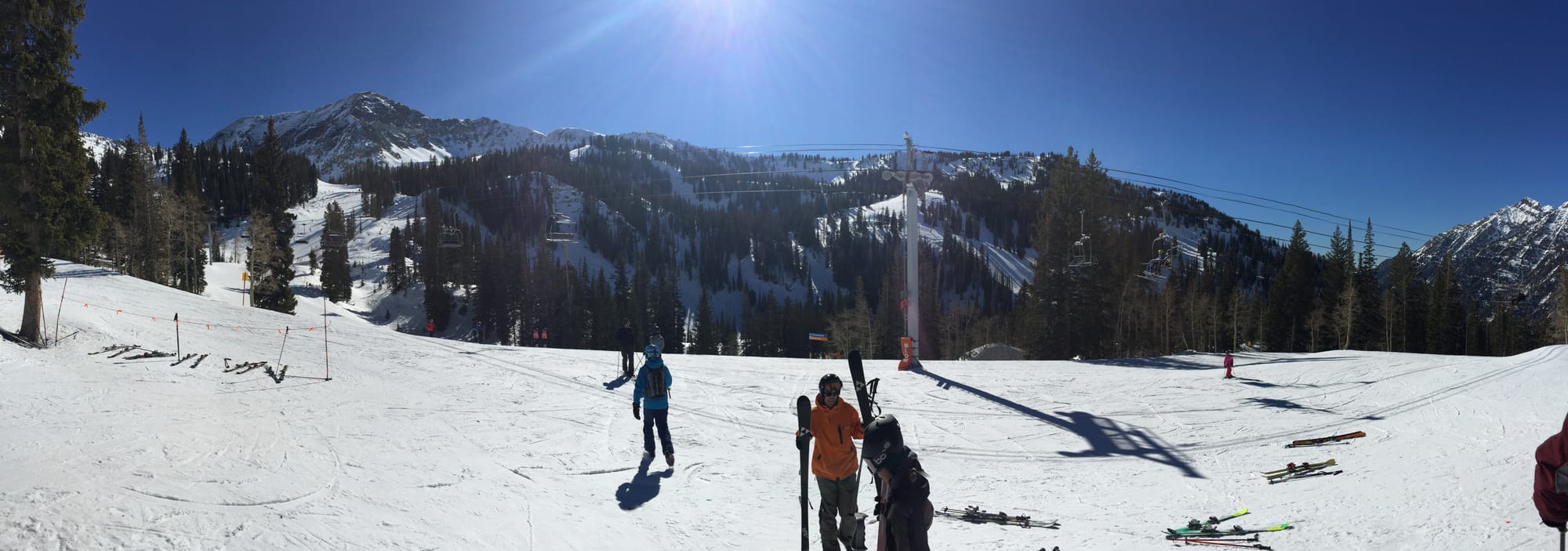 Photo by Author — view from Mid Gad, Snowbird, Utah