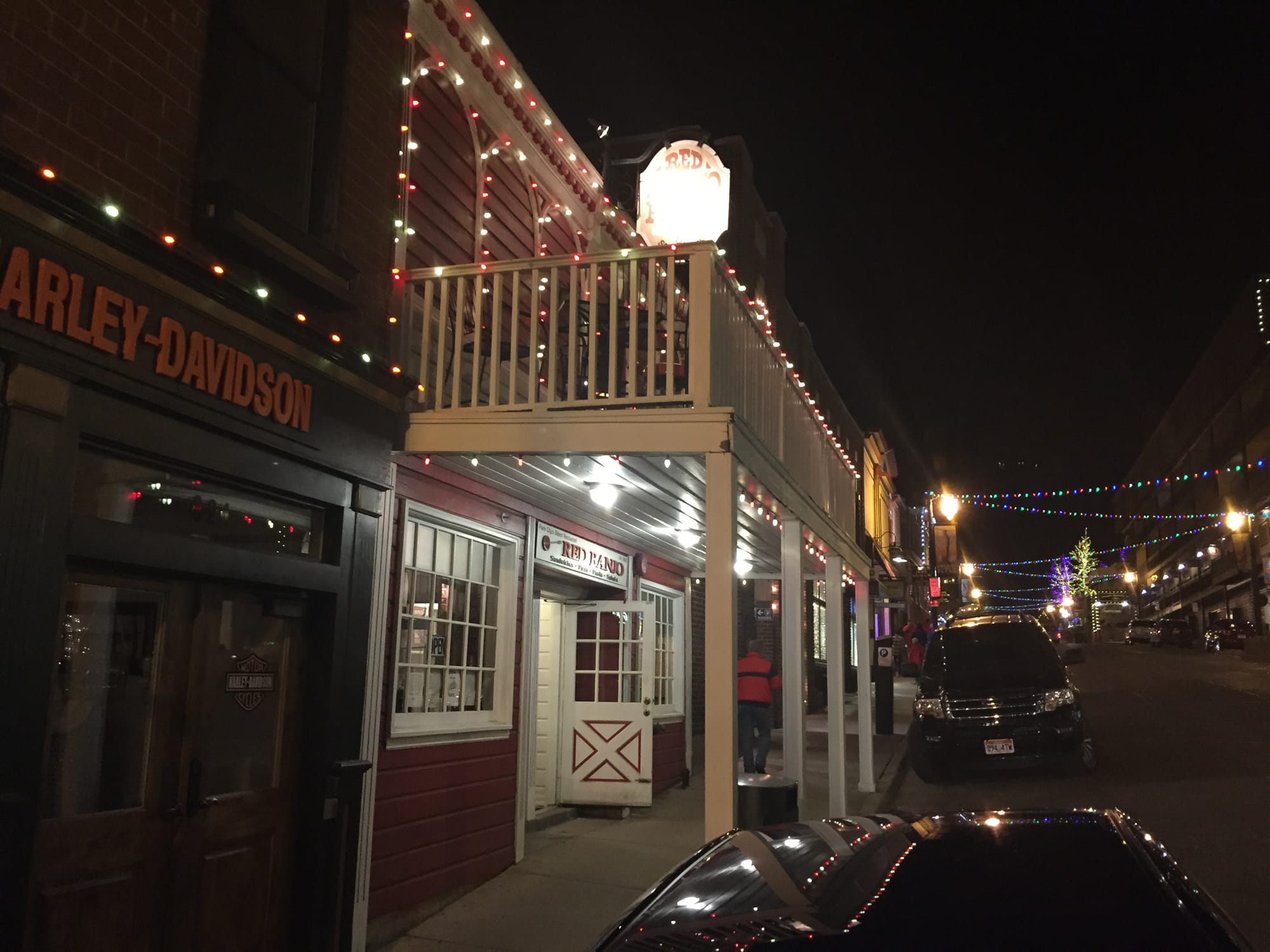 Photo by Author — the Red Banjo Pizza, Park City, Utah
