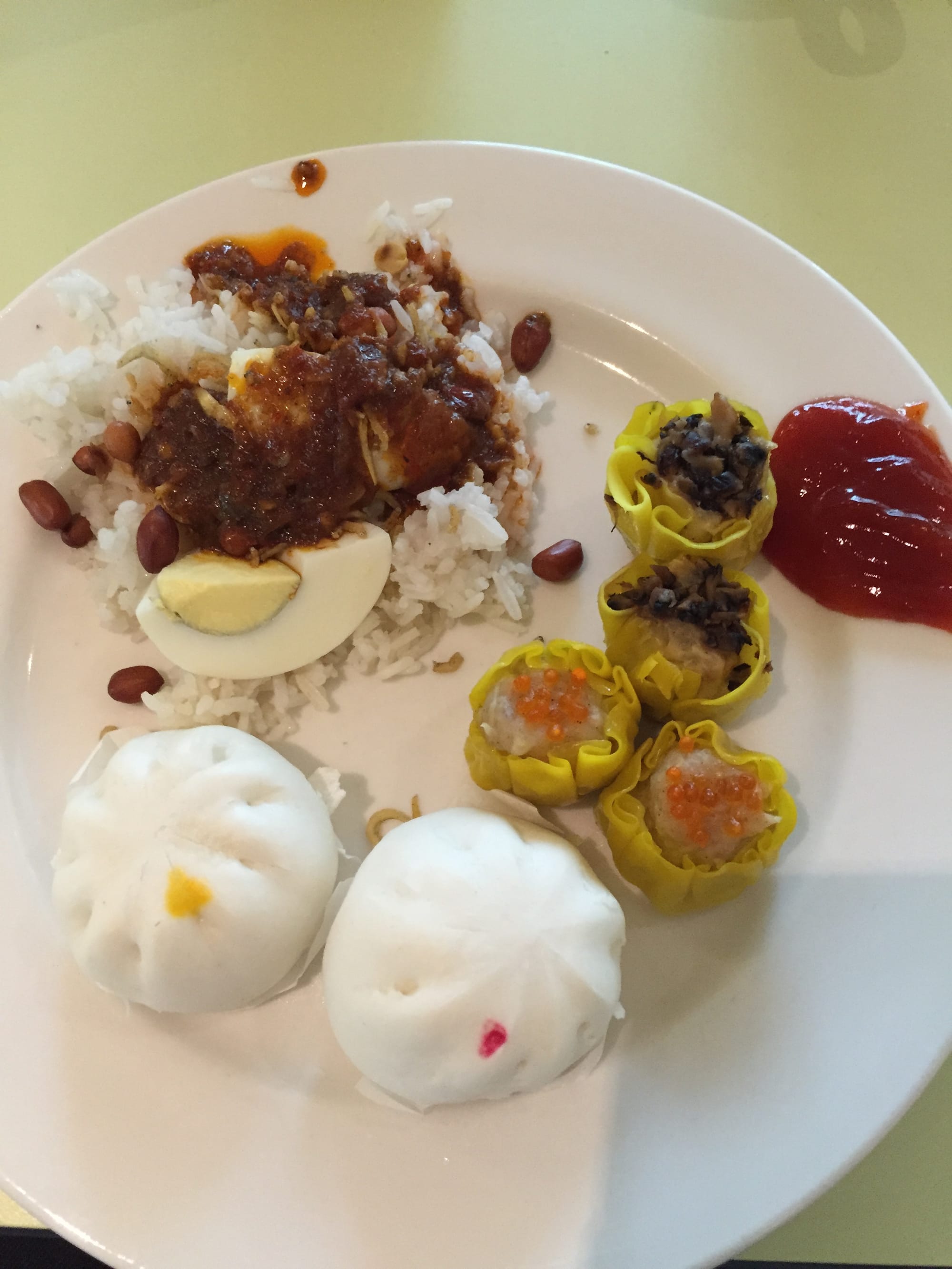 Photo by Author — breakfast at the Eastin Hotel, Bayan Lepas, Penang, Malaysia