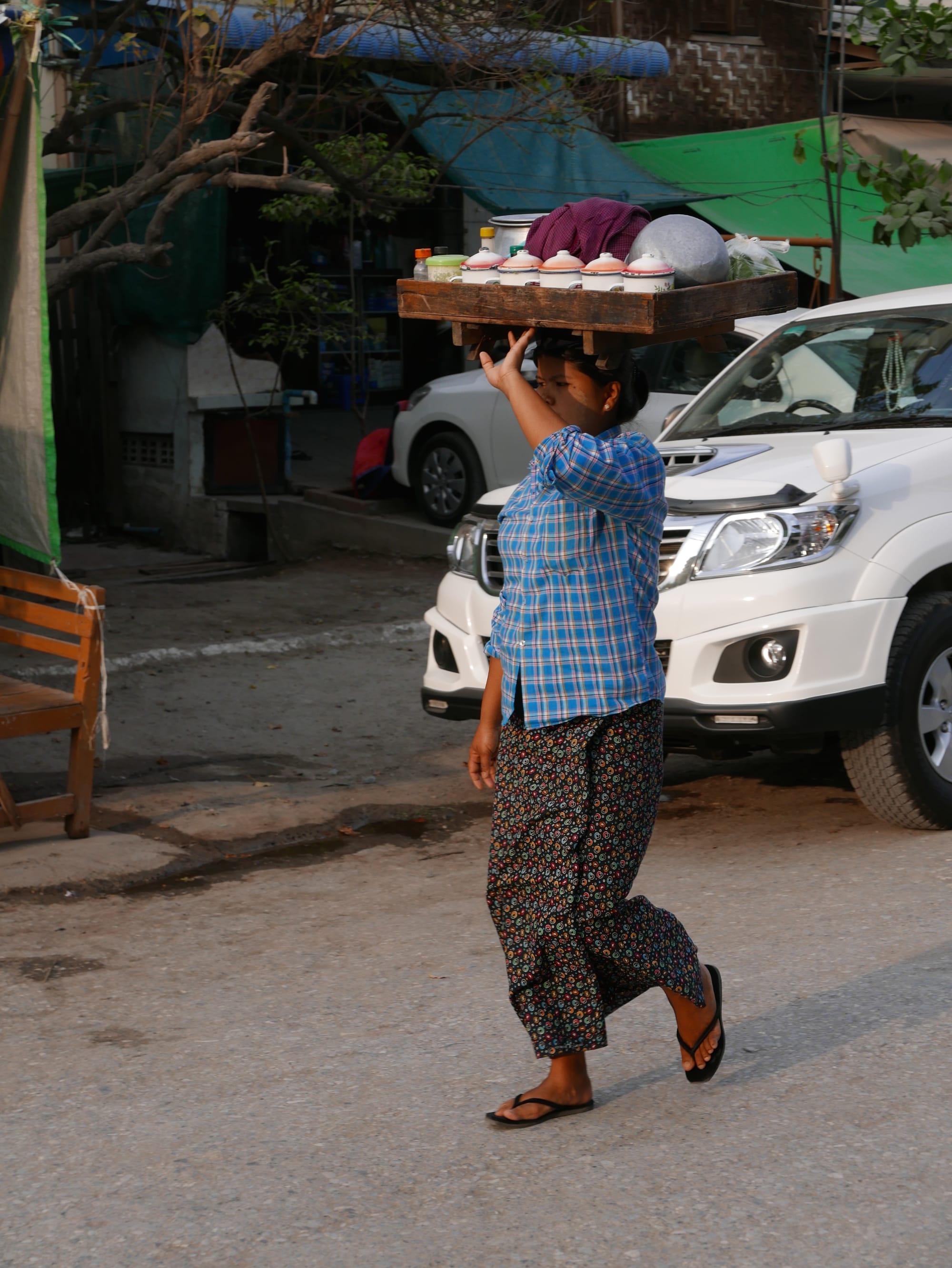 Photo by Author — snack on a tray?