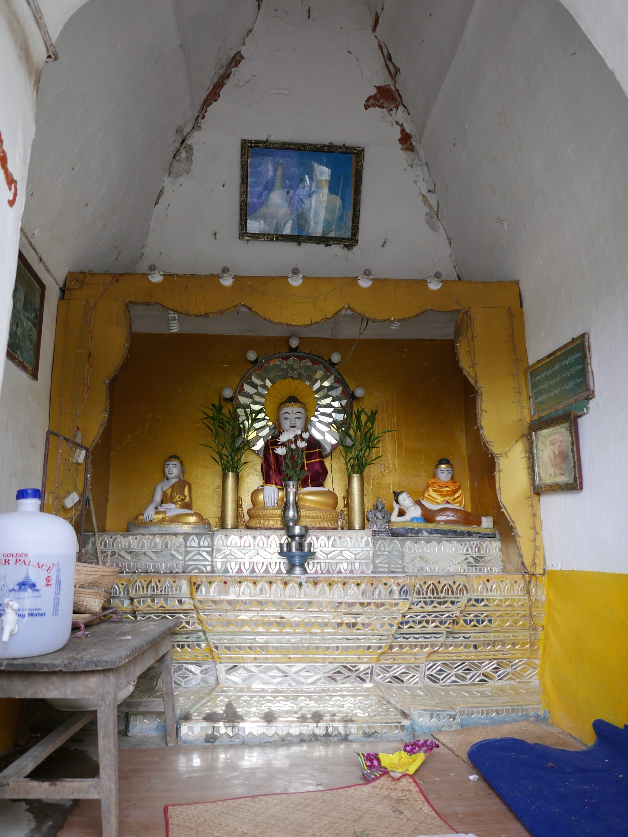 Photo by Author — the shrine at the top