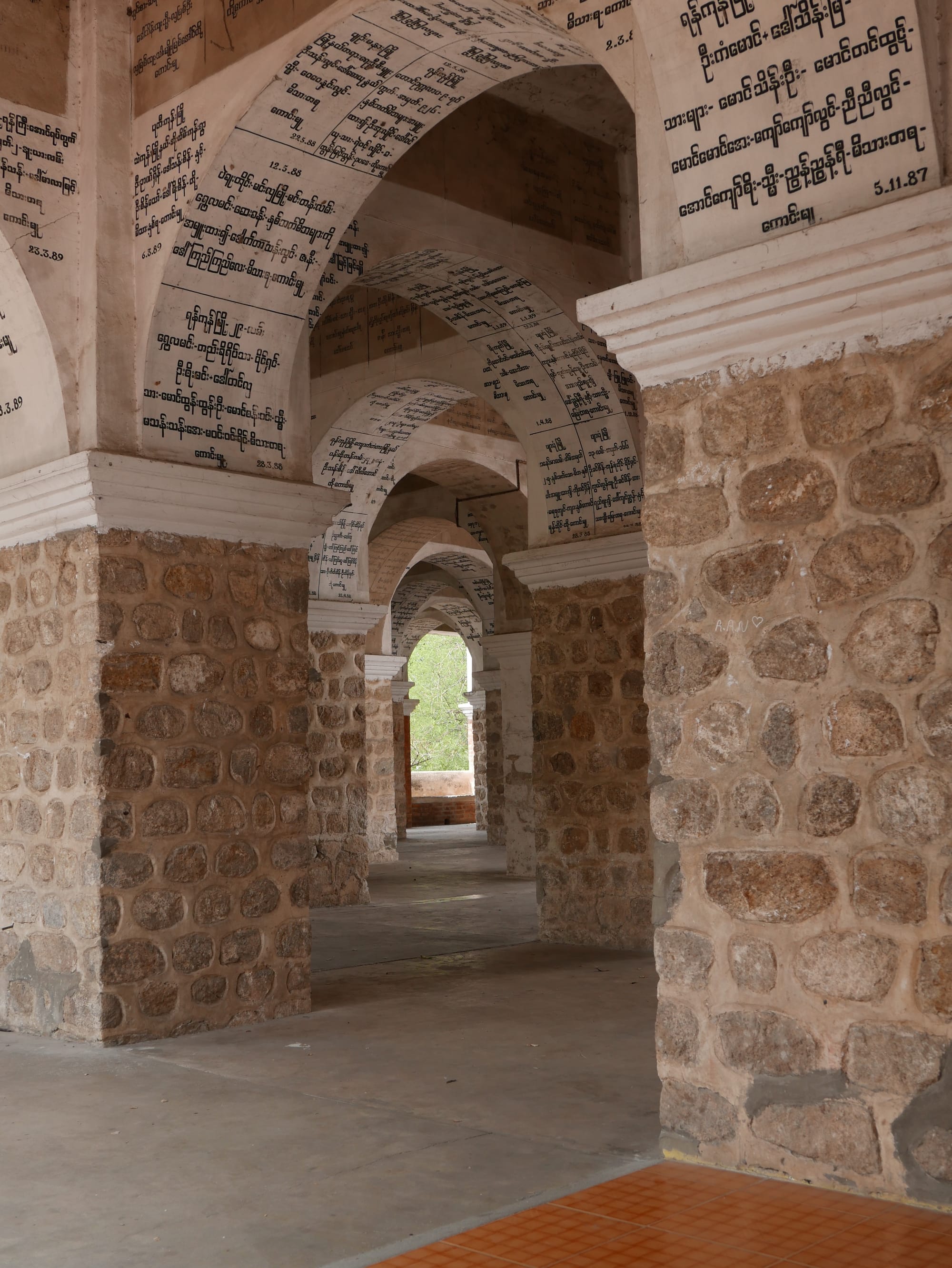 Photo by Author — on the way up Mandalay Hill