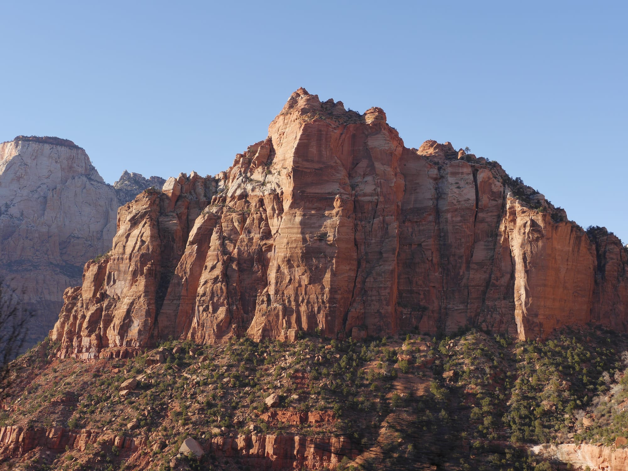 Photo by Author — drive to East Exit, Zion National Park, Utah
