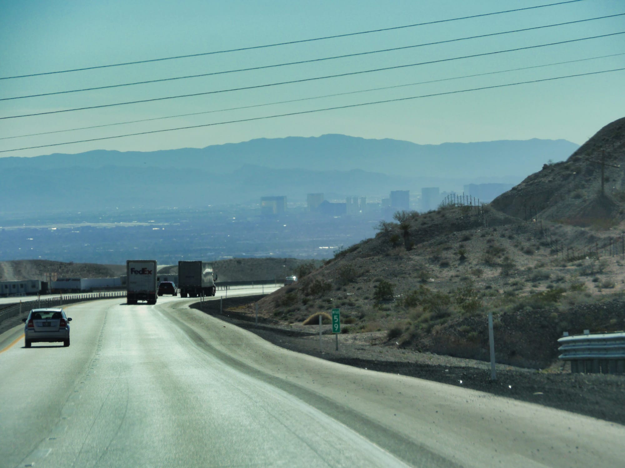 Photo by Author — reaching Las Vegas