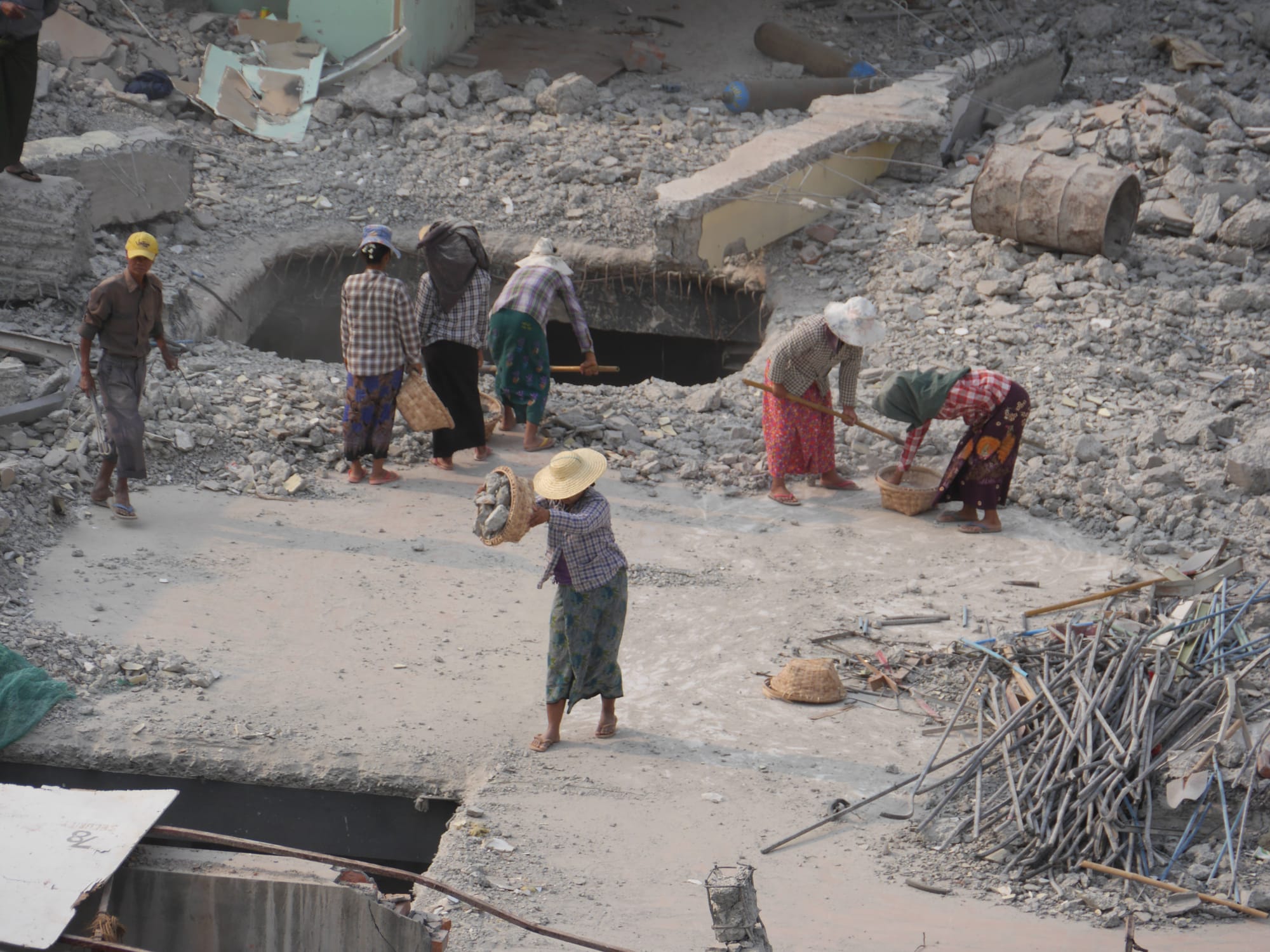 Photo by Author — look out below!