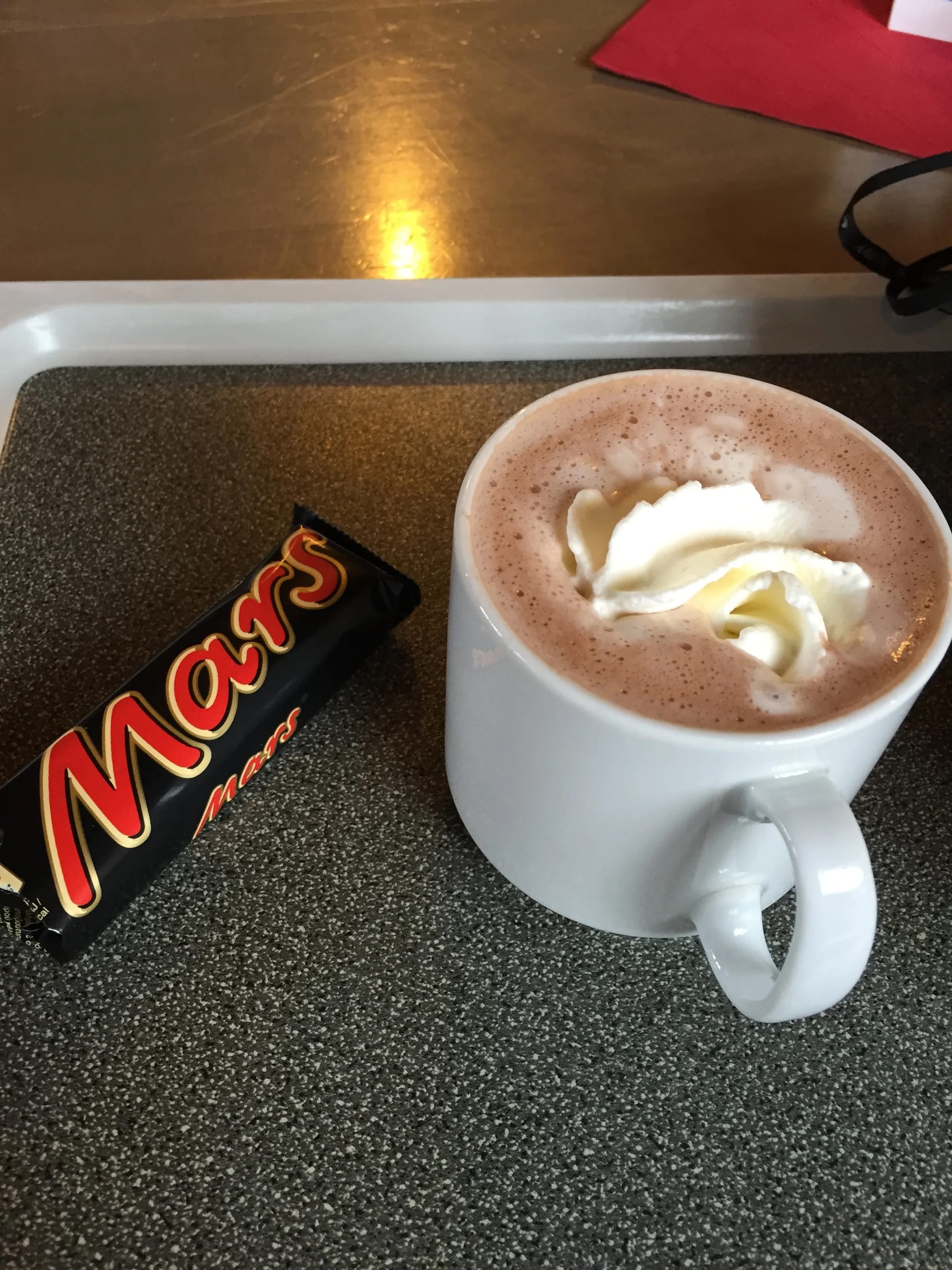 Photo by Author — mid-morning snack stop — Restaurant 42 — Bergrestaurant Jochstubun