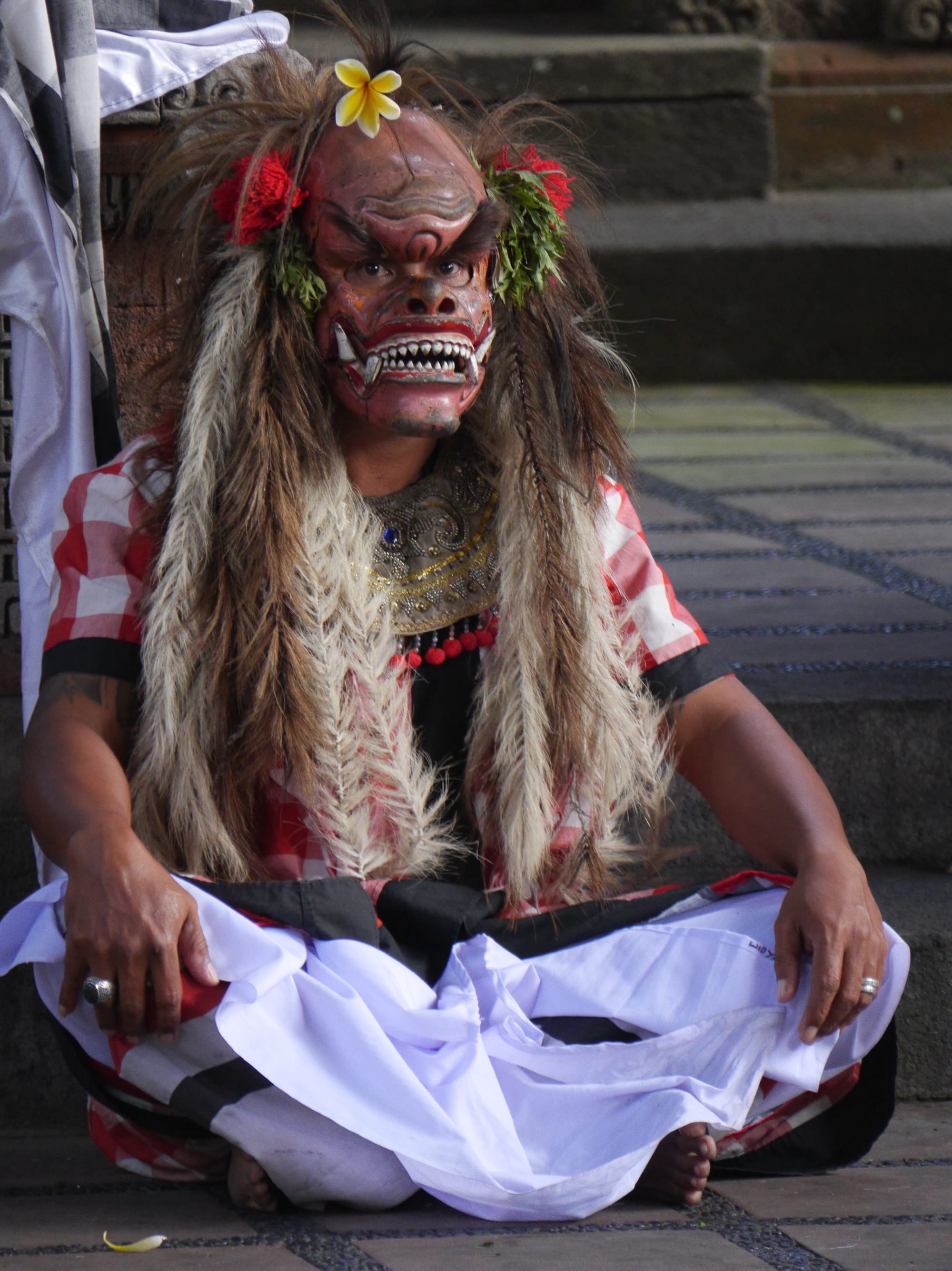 Photo by Author — Rangda’s servant — Sahadewa Barong and Kris Dance, Bali, Indonesia