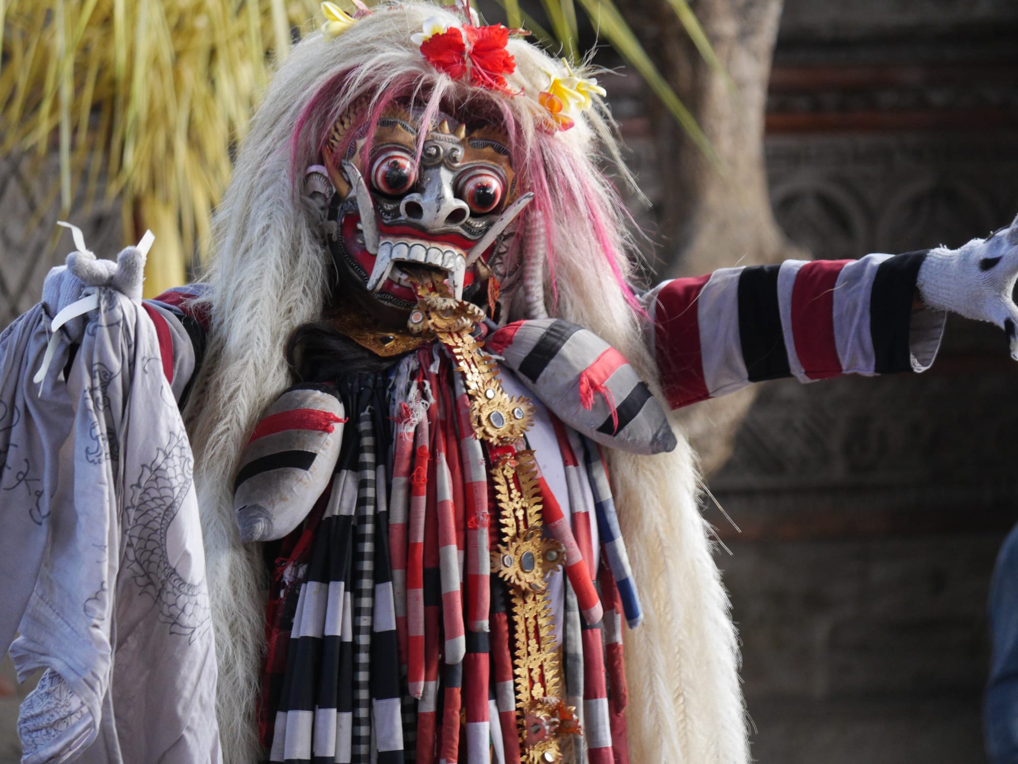 Photo by Author — Rangda — Sahadewa Barong and Kris Dance, Bali, Indonesia
