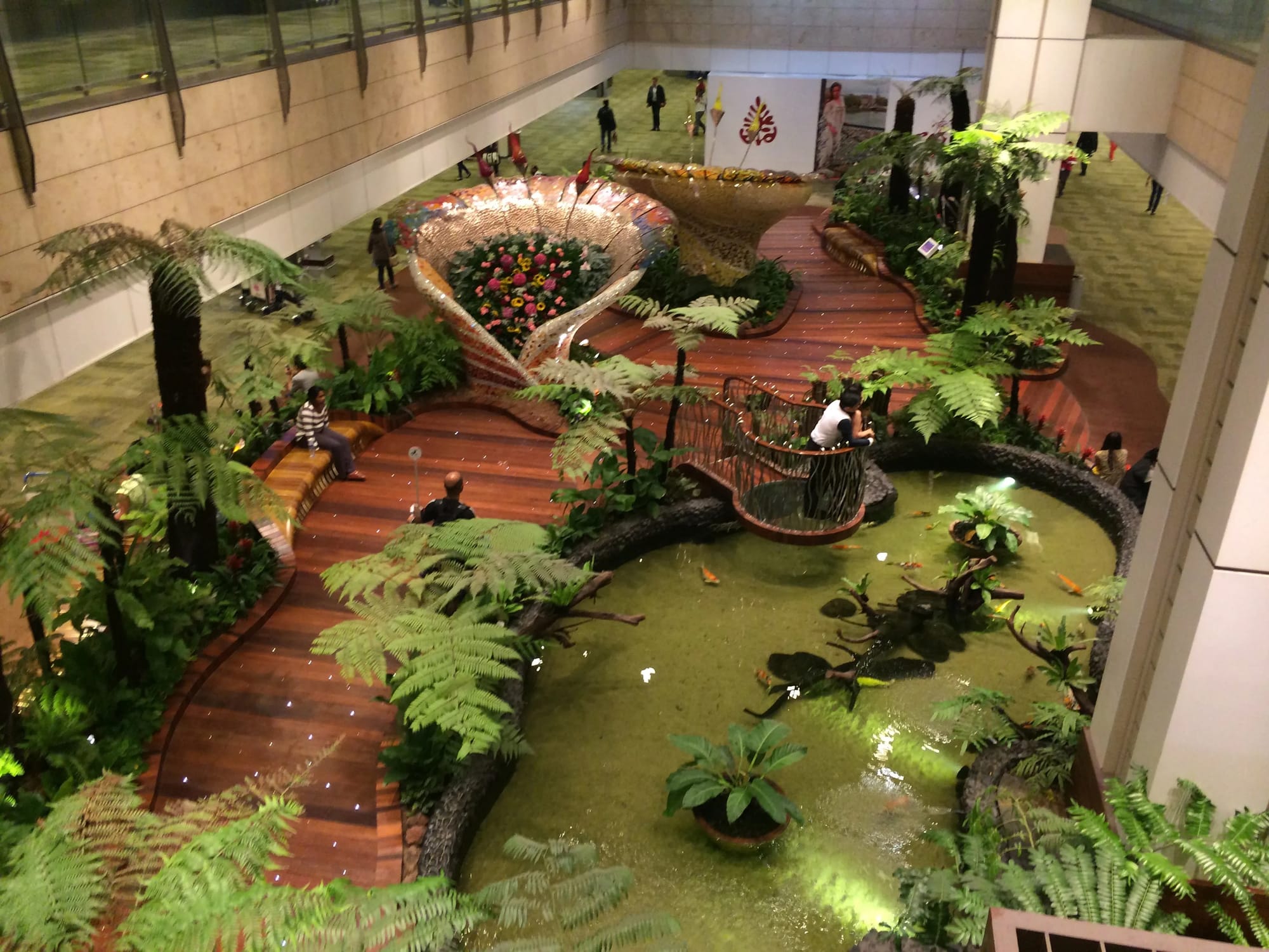 Photos by Author — What is happening in Terminal 2 of Singapore Airport?