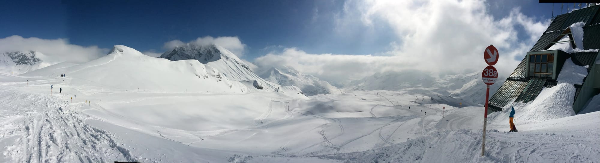 Photo by Author — panorama at the top of the cable car
