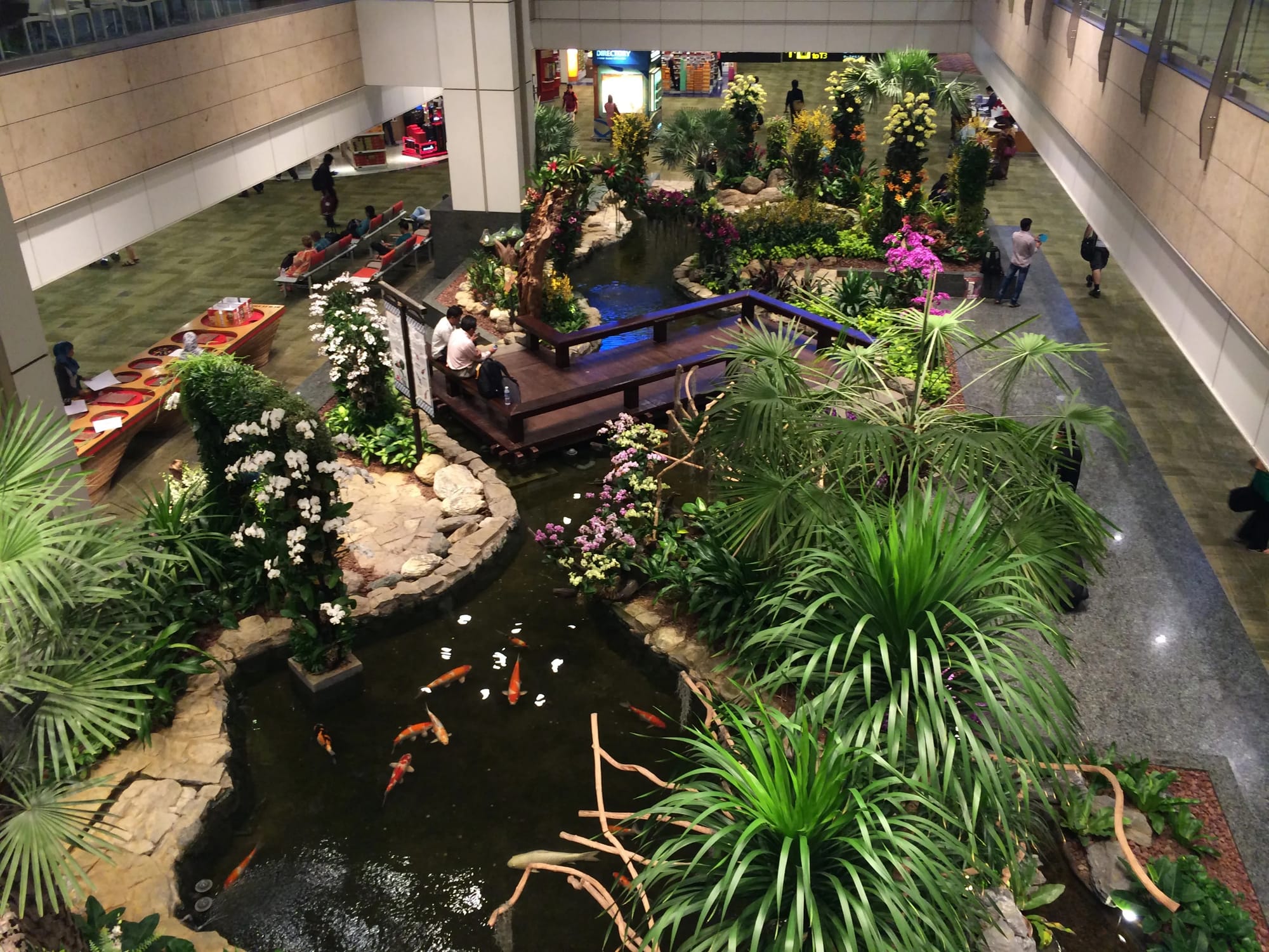 Photos by Author — What is happening in Terminal 2 of Singapore Airport?