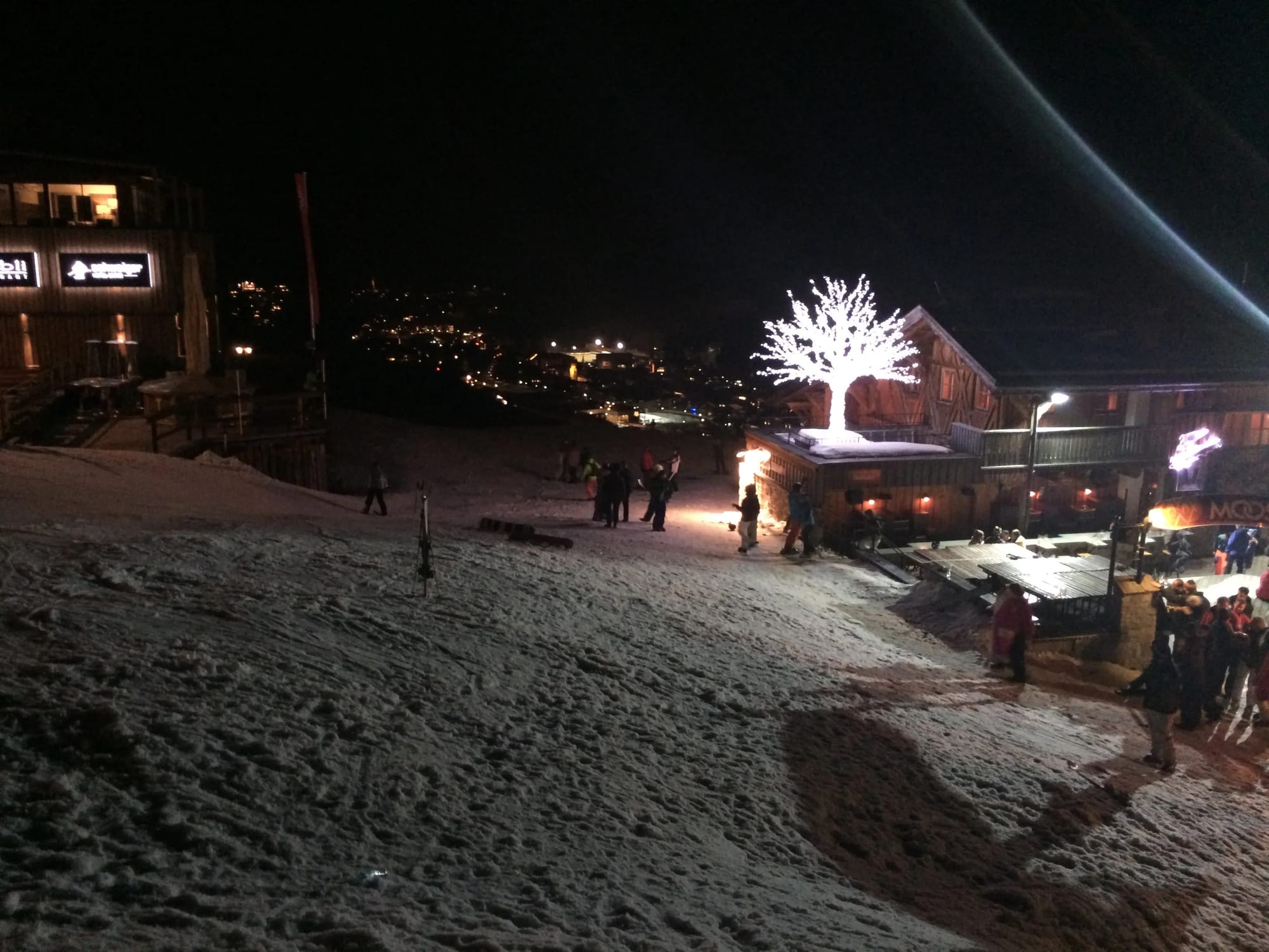 Photo by Author — top of the ski down from Mooserwirt to St Anton