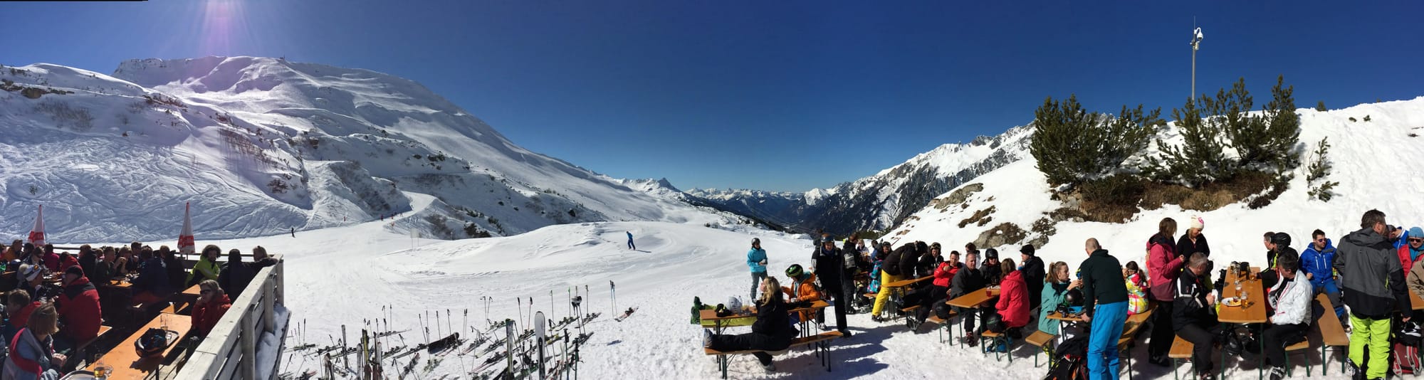 Photo by Author — lunch stop in Stuben