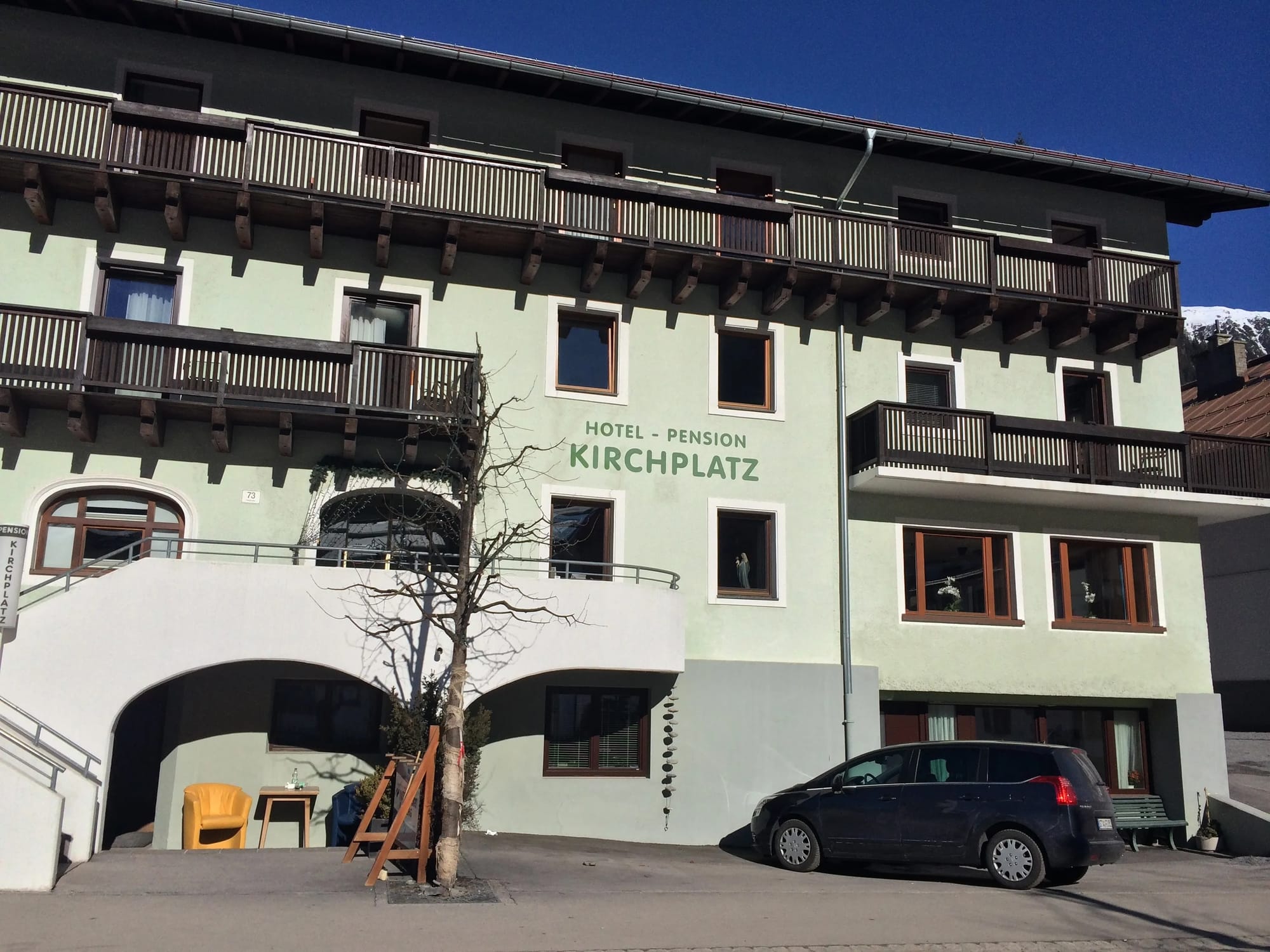 Photo by Author — Hotel Kirchplatz, St Anton