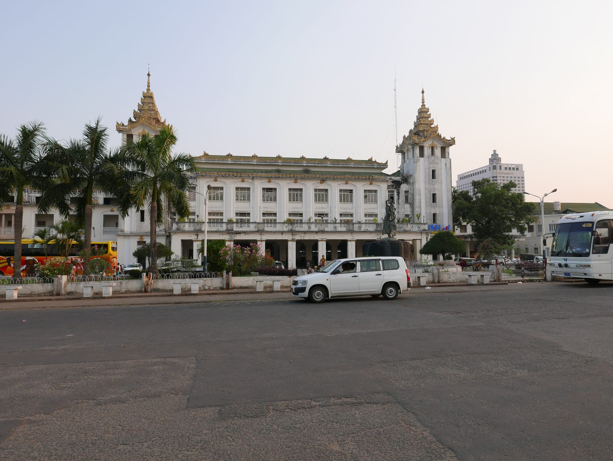 Photo by Author — Yangon (Rangoon) Central Railway Station, Myanmar (Burma)