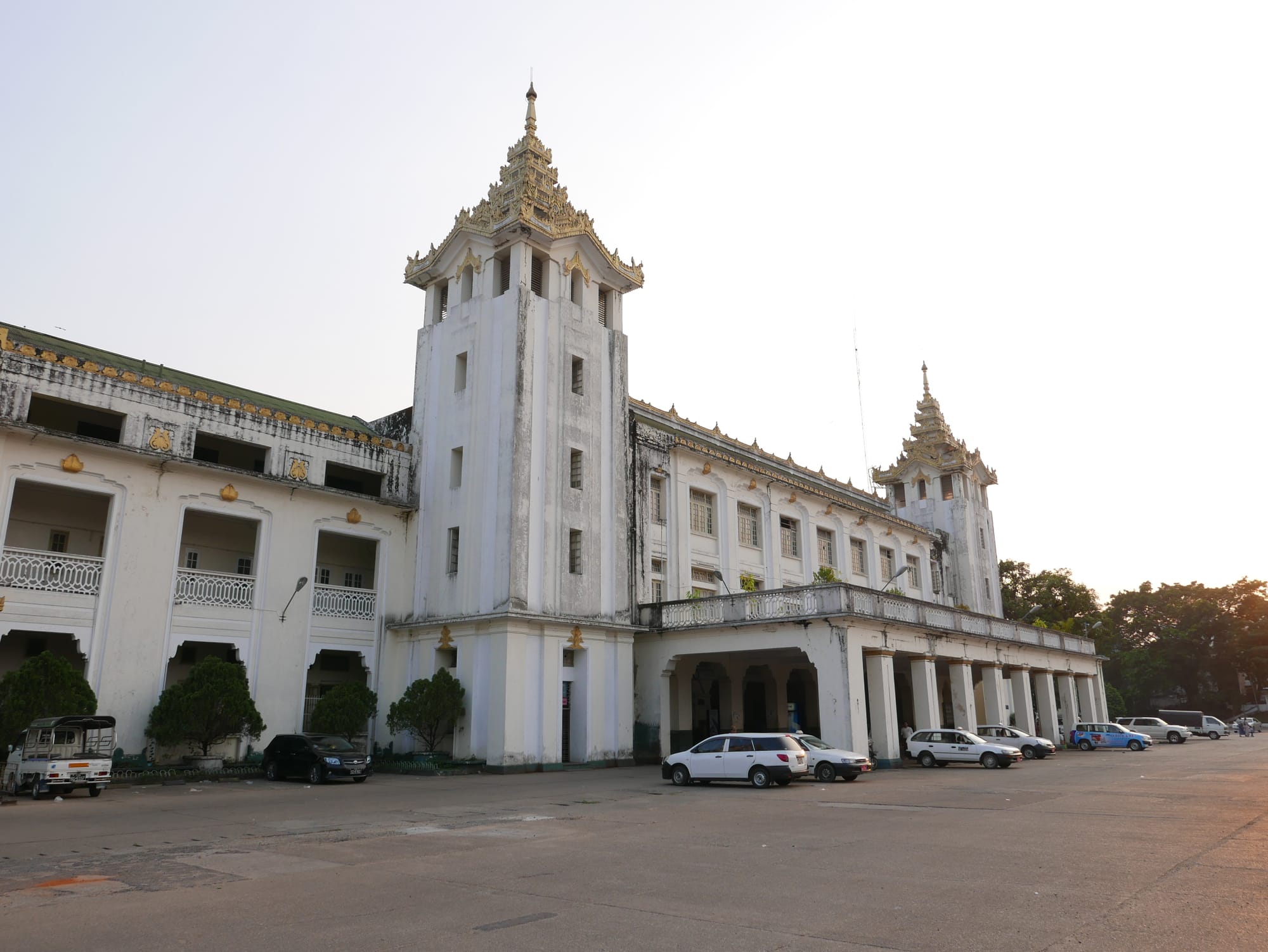 Photo by Author — Yangon (Rangoon) Central Railway Station, Myanmar (Burma)